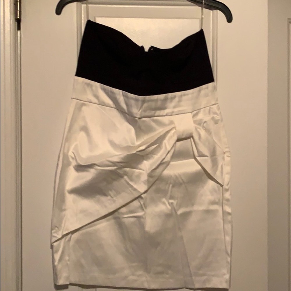 Dress with satin bow